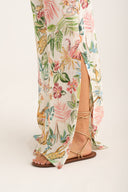 Wide Leg Pant Jungle with Side Slits