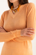 V-Neck Knit Sweater