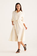 Shirt Dress with Tie Waist