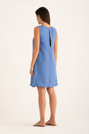 Flared Dress with Embellished