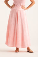 Flared Maxi Skirt