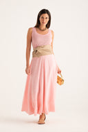 Flared Maxi Skirt - 5