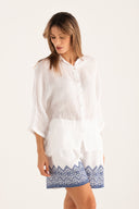 Oversized Shirt with Wide Sleeves