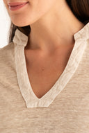 Midi Dress with Tie Waist