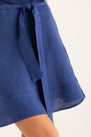 Jersey Dress with Tie Waist