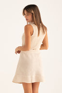 Jersey Dress with Tie Waist