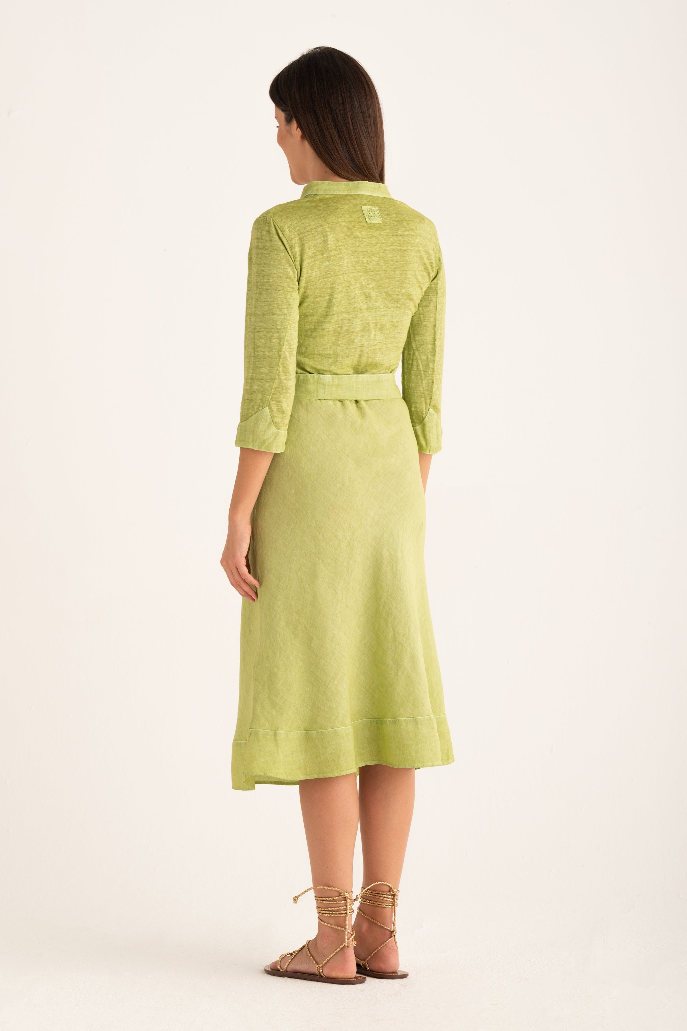 WOMAN JERSEY DRESS NAVY FADE / XXS/XXS WOMAN JERSEY DRESS NAVY FADE / XXS/XXS