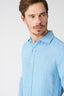 Textured Linen Slim Fit Shirt