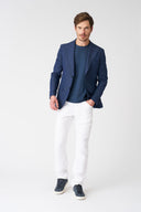 Slim Fit Single Breasted Blazer - 3