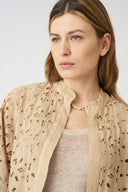 Long Kimono with Sangallo Lace