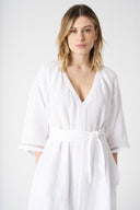 Kimono Dress with Belt - 2