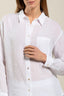 Long Sleeve Woman Classic Shirt With Pocket