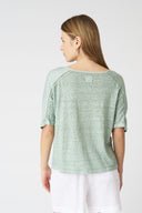 Contrast Panel T-Shirt