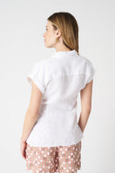 Shirt with Draped Knot - 12