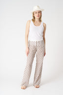 Geometric Drawstring Pant