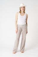 Geometric Drawstring Pant - 1