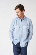 Regular Fit Shirt with Patch Pockets