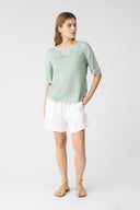 Contrast Panel T-Shirt