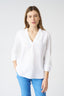 Relaxed V-Neck Blouse