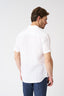 White Regular Fit Shirt with Pocket