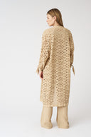 Long Kimono with Sangallo Lace