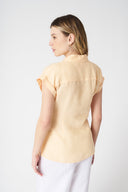 Shirt with Draped Knot - 4