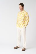 Painted Flower Regular Fit Shirt