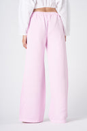 Wide-Leg High-Waisted Linen Pants