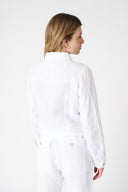 Linen Denim Style Jacket - 4