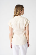 Shirt with Draped Knot - 8