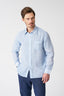 Italian Collar Regular Fit Shirt with Pocket