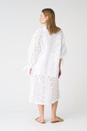 Long Kimono with Sangallo Lace