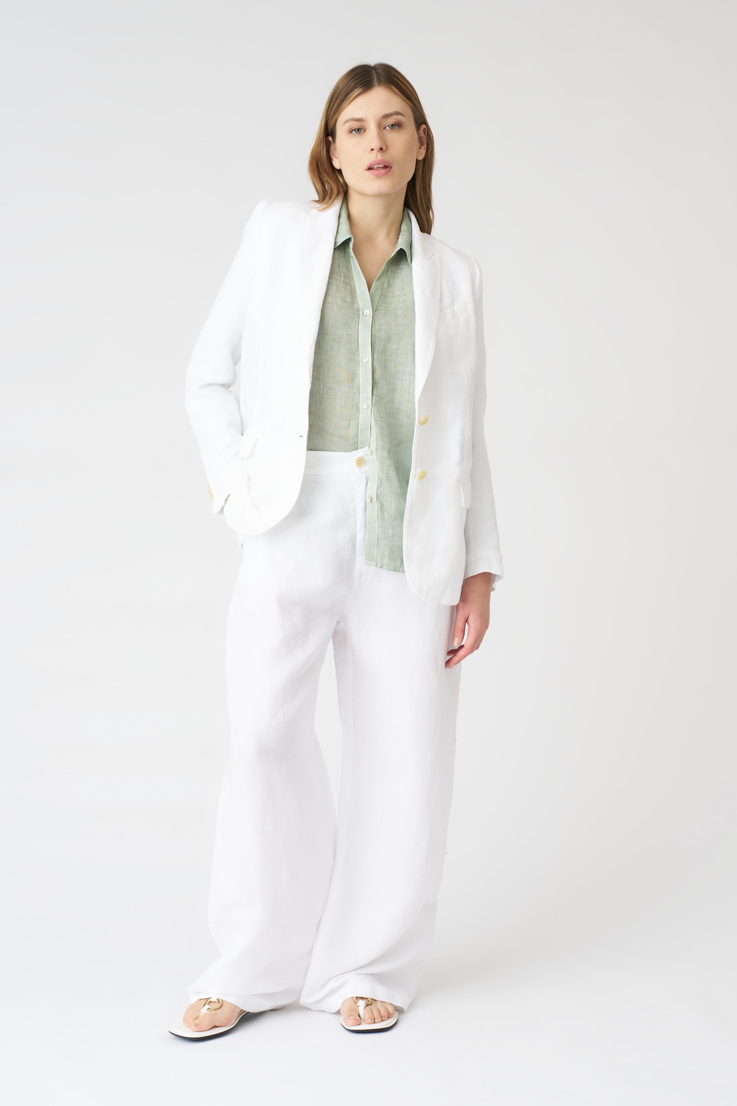 lily white clothing The Lily Shirt NAVY FADE / XS/40