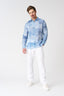 Patchwork Effect Slim Fit Shirt