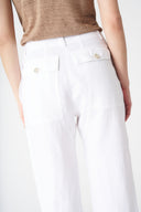 Wide Leg Cropped Pant - 2