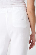 White Drawstring Pant