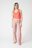 Geometric Drawstring Pant