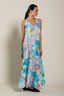 Maxi Butterfly Print Dress