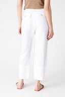 Wide Leg Cropped Pant - 4
