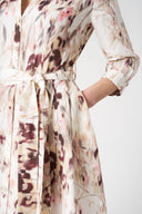 The Japanese Flower Shirt Dress - 6