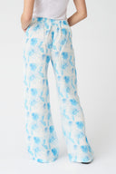 Botanical Watercolor Flare Pant - 4