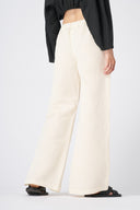 Wide-Leg High-Waisted Linen Pants