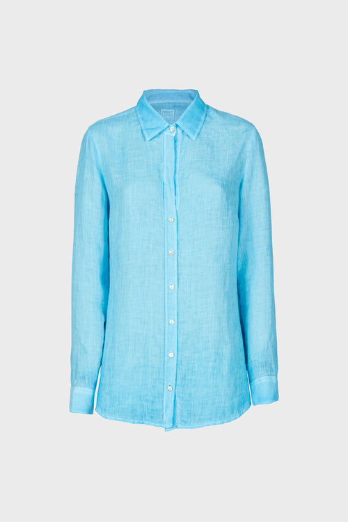 Isadora Soft Faded Fitted Shirt Marine