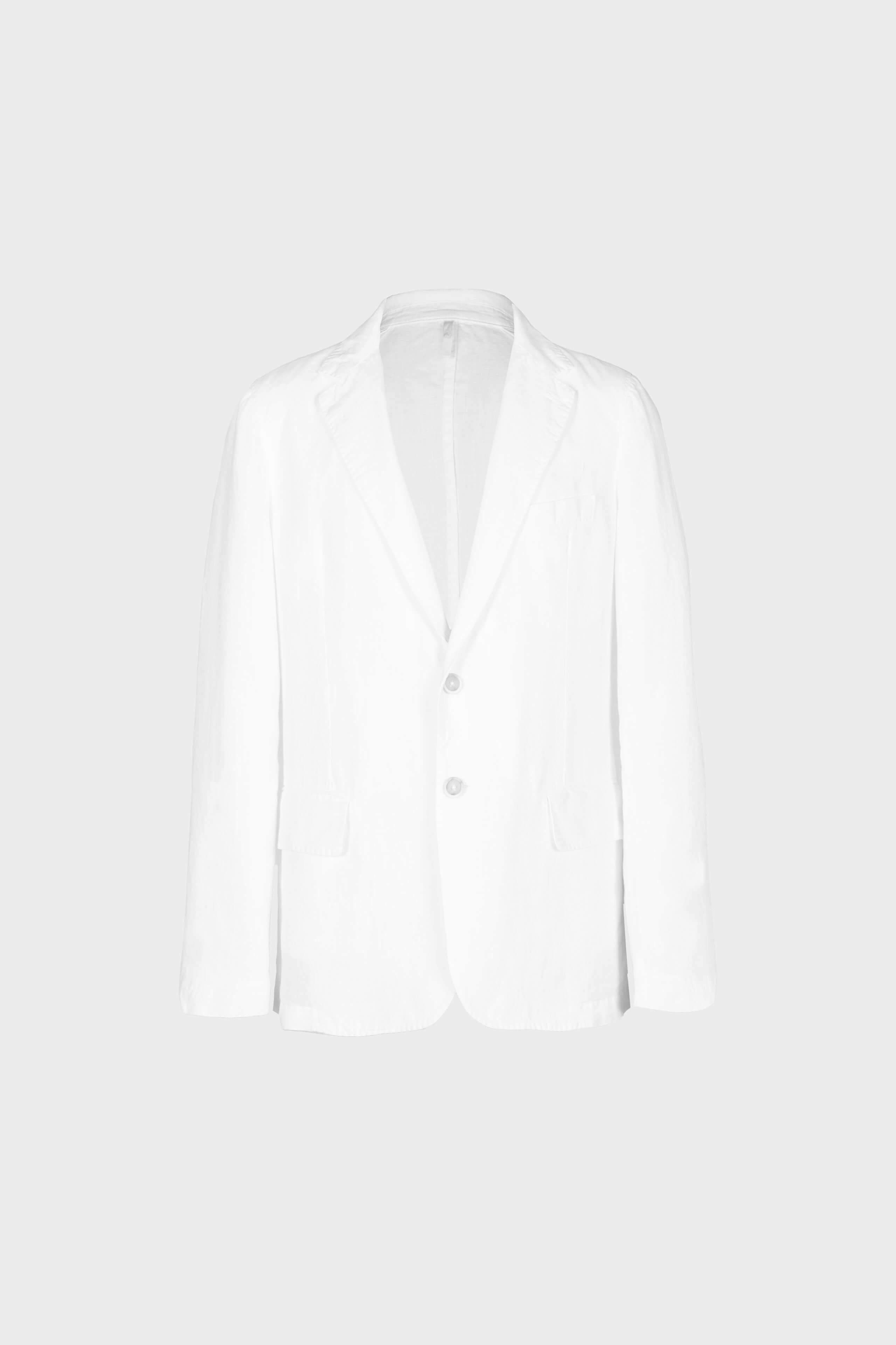 Two button Linen jacket White | 120% Lino