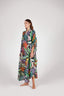 Jungle printed maxi kaftan