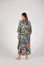 Jungle printed maxi kaftan